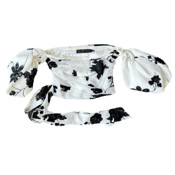 House of Harlow 1960 × Revolve Leya Embroidered Top Size: XS - Picture 1 of 7
